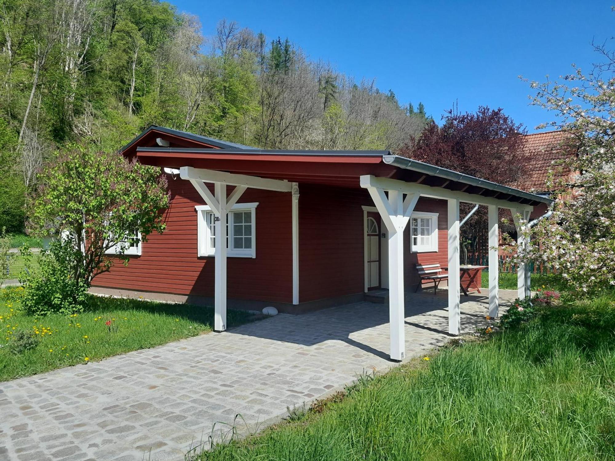 Ferienhaus Am Wald Wippra Luaran gambar